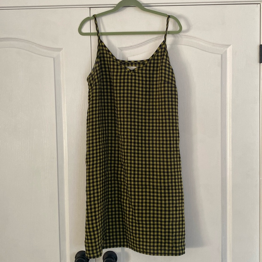 not perfect linen Langley slip dress